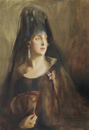 Queen Victoria Eugenie of Spain (1887-1969) , 1927.