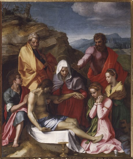 Pietà with Saints (Pietà di Luco), 1523-1524.