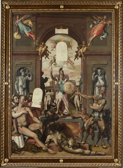 Porta Virtutis (Gate of Virtue), ca 1585.