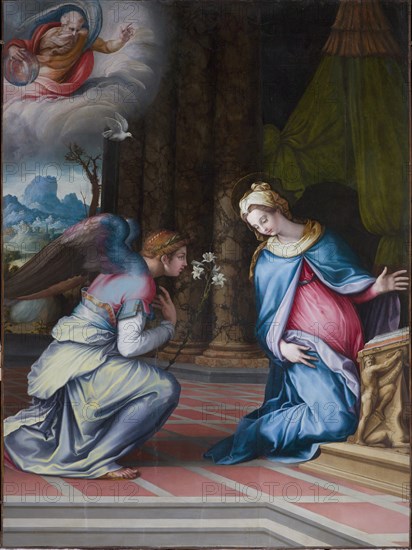 The Annunciation, ca 1534.