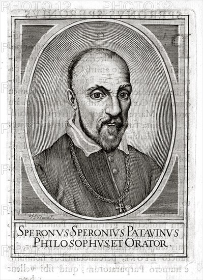 Portrait of Sperone Speroni (1500-1588).