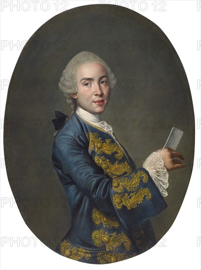 Portrait of a young man, ca 1760.