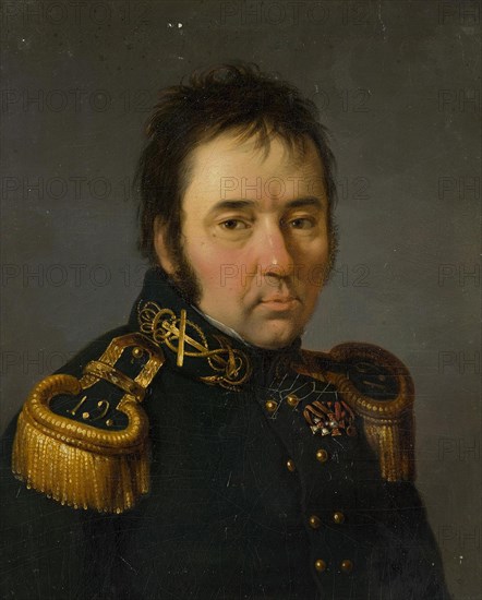 Portrait of Vasily Mikhailovich Golovnin (1776-1831), Mid of 1810s.