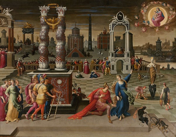 The Apparition of the Tiburtine Sibyl to Caesar Augustus.