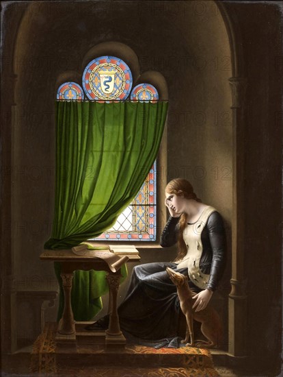 Valentine of Milan Mourning her Husband, the Duke of Orléans (after Richard).