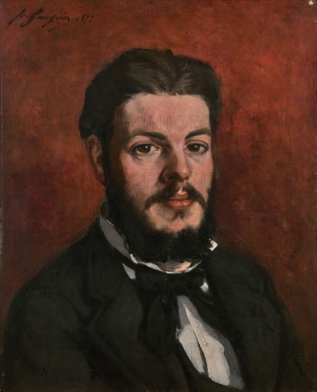Portrait of Claude Antoine Charles Favre, 1877.