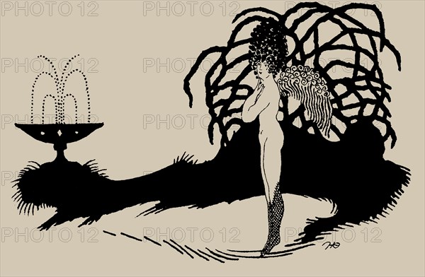 Illustration for the journal Zolotoe Runo (The Golden Fleece), 1900s.