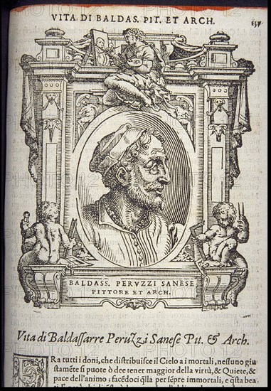 Baldassare Peruzzi, ca 1568.