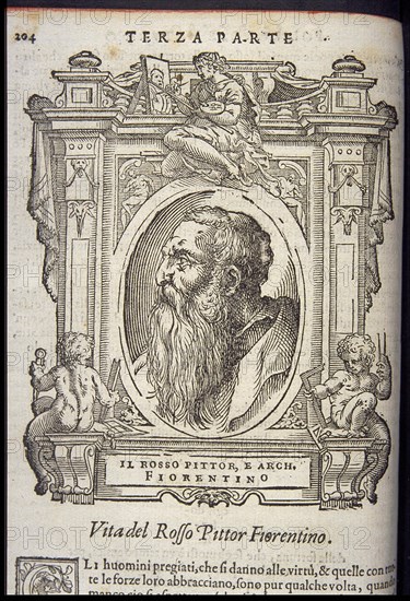 Rosso Fiorentino, ca 1568.