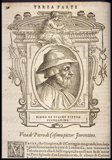 Piero di Cosimo, ca 1568.