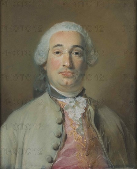 Portrait of Joseph Thérèse Michel de Grilleau (1717-1789) , 1751.