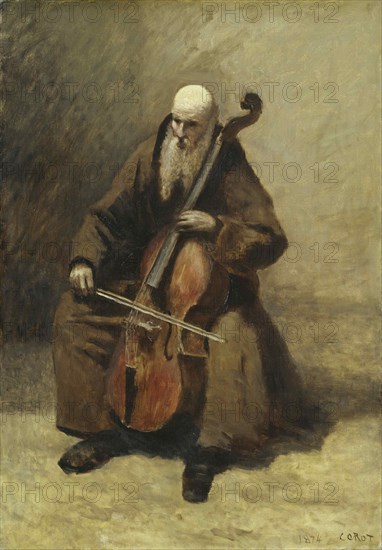 Monk with a Cello, 1874.