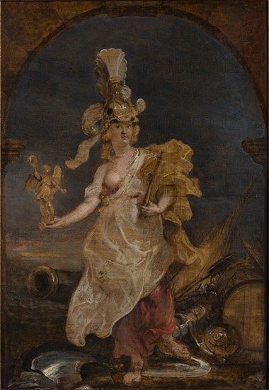 Allegorical Portrait of Marie de Médici (1575-1642) as Bellona, 1622.