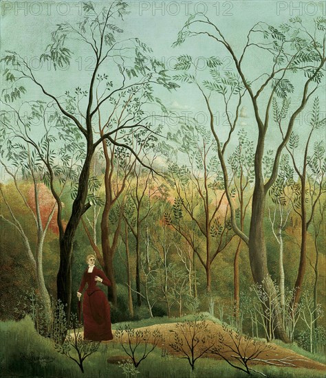 La Promenade dans la forêt (The walk in the forest), c. 1886.