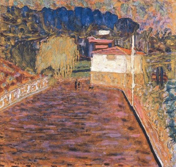 La Route Rose au Cannet, 1934.