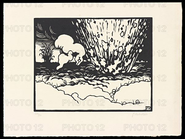 The Trench (La Tranchée), 1915-1916.