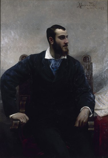 Portrait of the composer André Wormser (1851-1926), 1877.