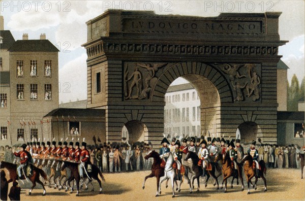 The Entry of the Emperor Alexander I into Paris, 1814, 1897.