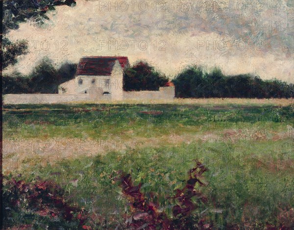 Landscape in Île-de-France, 1881-1882.