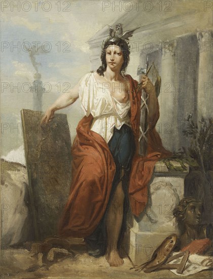 La République (Allegorical Figure of the French Republic), 1848.