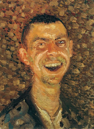 Self-Portrait Laughing, 1907.