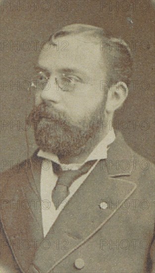 Portrait of the conductor and composer Enrico Bevignani (1841-1903), Early 1880s.