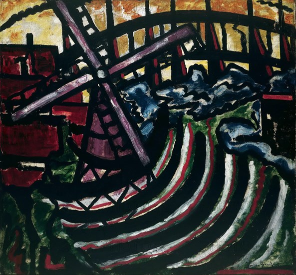 The Dutch Mill, 1916. Creator: Heemskerck, Jacoba van (1876-1923).