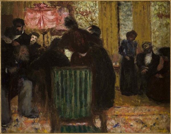 The Musical Soirée, ca 1896-1899. Creator: Vuillard, Édouard (1868-1940).