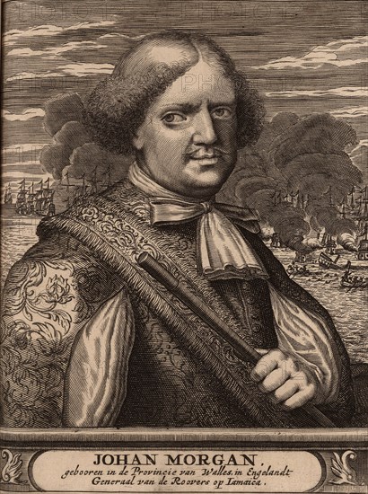 Sir Henry Morgan, 1678. Creator: Anonymous.