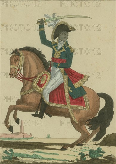 François-Dominique Toussaint Louverture (1743-1803), c.1800. Creator: Anonymous.