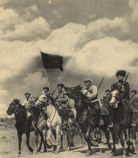 The 1st Cavalry Army, Early 1930s. Creator: Anonymous.