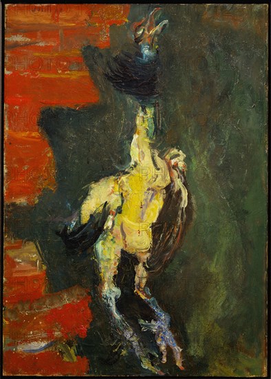 Chicken Hung Before a Brick Wall (Le Poulet pendu devant un mur de briques), 1925.