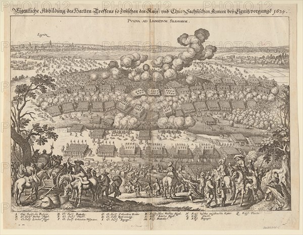 The Battle of Liegnitz on May 13, 1634, 1634.