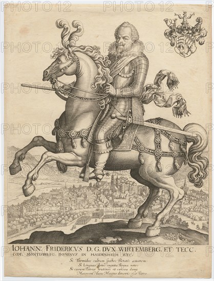 Portrait of Duke John Frederick of Württemberg (1582-1628), 1630.