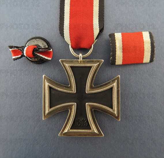 Iron Cross 2nd Class with Ribbon and Button, 1939.