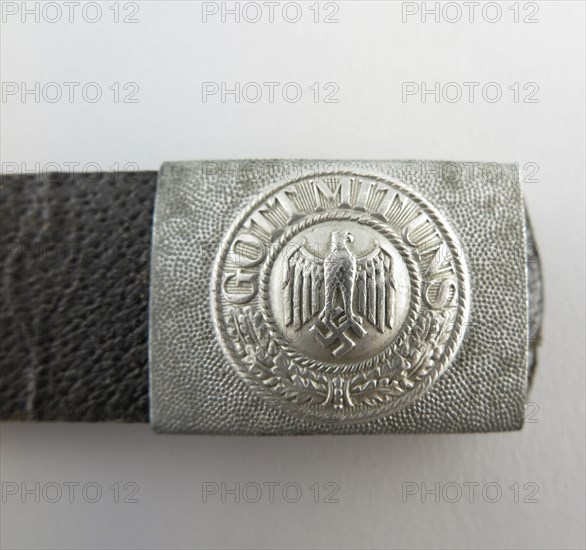 German Heer (Army) Belt Buckle "Gott mit uns (God with us)", ca 1939-1941.