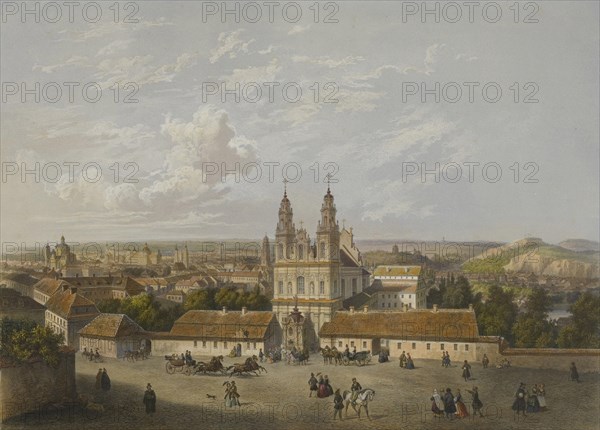 The Mission Church in Vilnius, 1847.