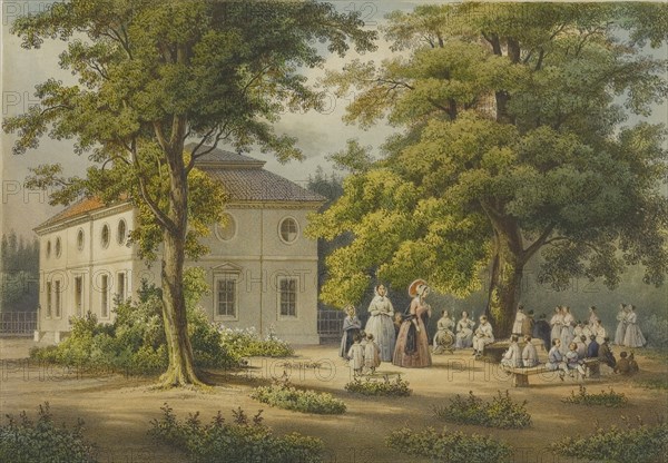 Verkiai Palace. Infant School (Salle d'asile), 1847-1852.