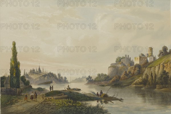 Ruins of Korets Castle, Volhynia, 1847-1852.