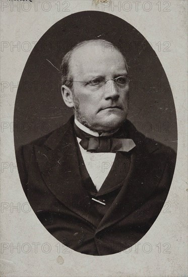 Portrait of the composer Stanislaw Moniuszko (1819-1872).