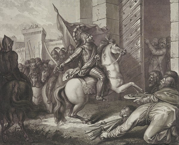 Entry of Boleslaw the Brave into Kiev, Late 18th century.