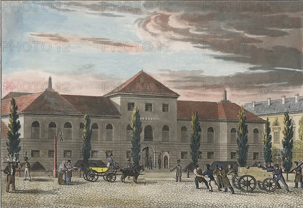 The Warsaw Arsenal, 1829.