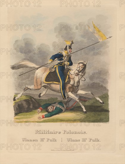 The Polish Army 1831: Uhlans of the 3rd Pulk, 1831.