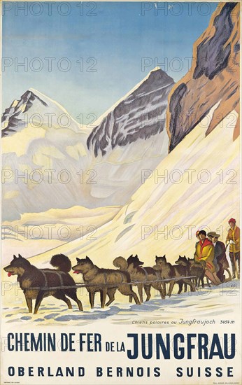 Chemin de Fer de la Jungfrau, 1925.