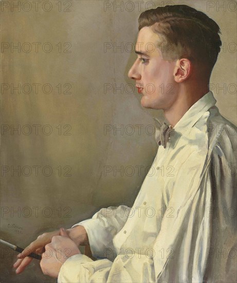 Profile of Boris Snezhkovsky, 1936.