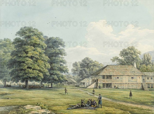 House of Prince Dadiani in Mingrelia, 1833.