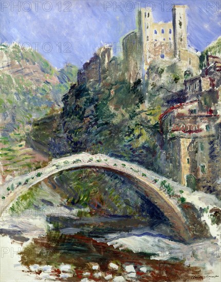 The Castle of Dolceacqua, 1884.