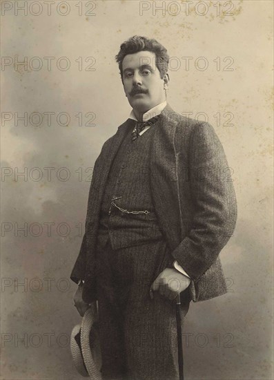 Portrait of the Composer Giacomo Puccini (1858-1924), c1900.