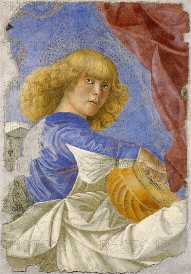 Musician angel, c1480.