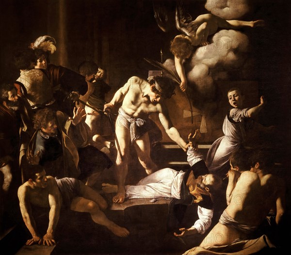 The Martyrdom of Saint Matthew, 1599-1600.